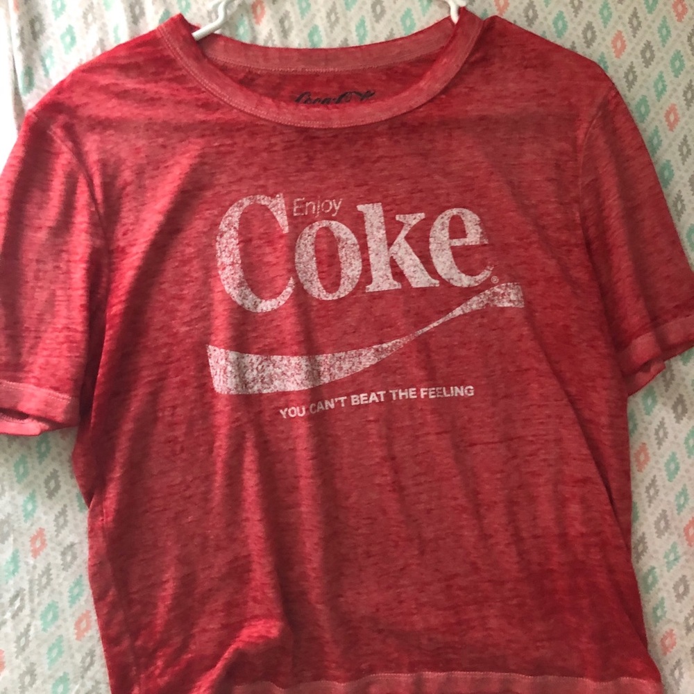 Red coke shirt